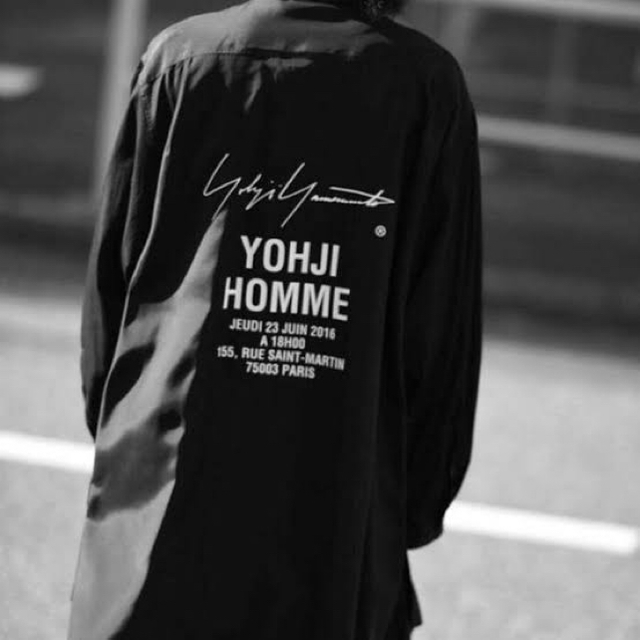 yohjiyamamoto スタッフシャツ