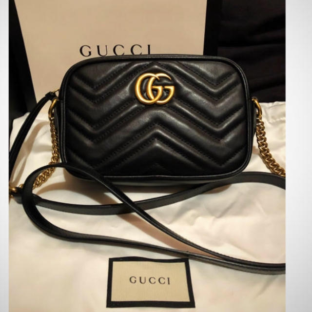 Gucci - GUCCI GGマーモントショルダーバックの通販 by ラテ｜グッチ ...