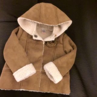 ザラキッズ(ZARA KIDS)のZARA フード付コート 美品(コート)