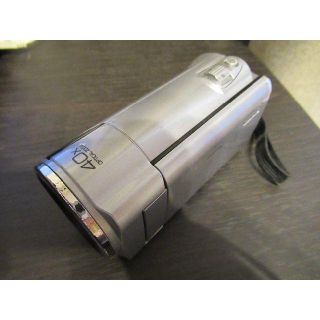 ケンウッド(KENWOOD)の【ジャンク】JVC Everio GZ-HM450-S　本体のみ(ビデオカメラ)