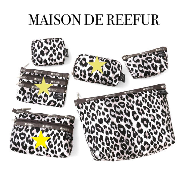 Maison de Reefur(メゾンドリーファー)のメゾンドリーファー レスポートサック ポーチ レオパード クラッチバッグ レディースのファッション小物(ポーチ)の商品写真