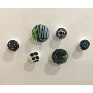 マリメッコ(marimekko)のハンドメイド マグネット marimekkoデコパージュ(雑貨)