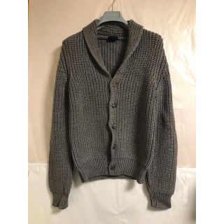 ランバン(LANVIN)の早い者勝ち！！lanvin ショールカラーローゲージカーディガン(カーディガン)