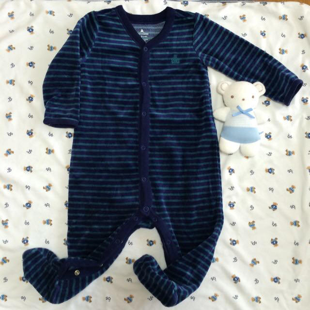 babyGAP(ベビーギャップ)のGAP☆ロンパース キッズ/ベビー/マタニティのベビー服(~85cm)(ロンパース)の商品写真