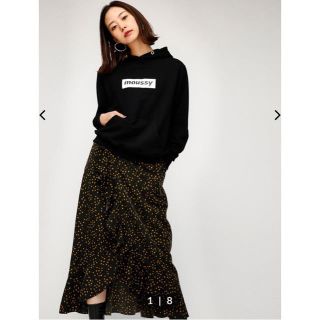 マウジー(moussy)のmoussy フリル　ロングスカート(ロングスカート)