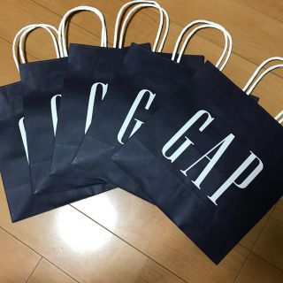 ギャップ(GAP)の新品  GAP ショッパー 5枚(ショップ袋)