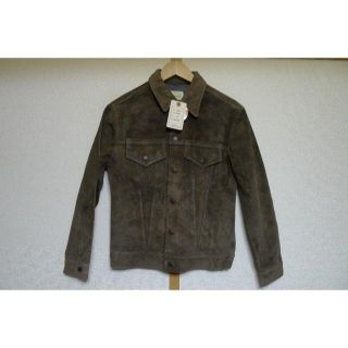 ジョンブル(JOHNBULL)のJohnbull TRUCKER JACKET スウェードジャケット レザー(レザージャケット)