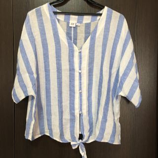 ギャップ(GAP)の専用 GAP  ストライプシャツ(シャツ/ブラウス(長袖/七分))