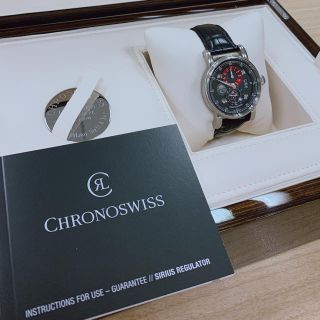 クロノスイス(CHRONOSWISS)の【最終値下】クロノスイス （CHRONOSWISS）世界限定50本　腕時計(腕時計(アナログ))