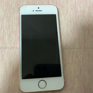 アイフォーン(iPhone)のIphone SE ピンク SIMフリー　64GB(スマートフォン本体)