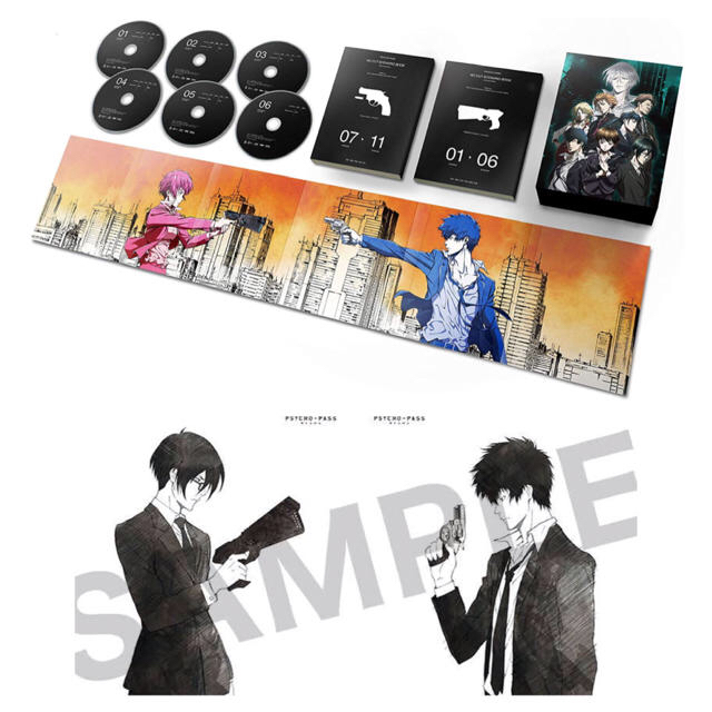 新品未開封 色紙付★PSYCHO-PASS Blu-ray Box