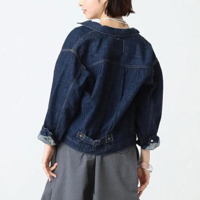 BEAMS BOY(ビームスボーイ)のオアスロウ（or slow）BEAMS BOY別注 Monroe Jacket レディースのジャケット/アウター(Gジャン/デニムジャケット)の商品写真