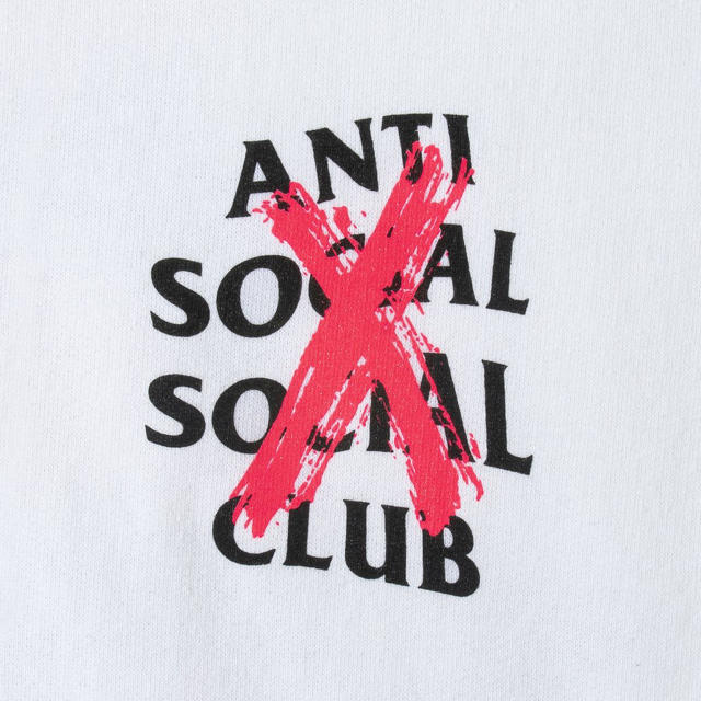 ANTI(アンチ)のantisocialsocialclub cancelled hoodie  メンズのトップス(パーカー)の商品写真