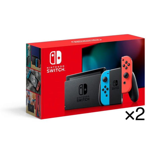 Nintendo Switch - 新品2台セット ◎ 新型 任天堂 ニンテンドー スイッチ ネオン
