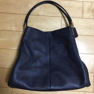 コーチ(COACH)のコーチ マディソンレザースモールフィービー トートバッグ 極美品(トートバッグ)