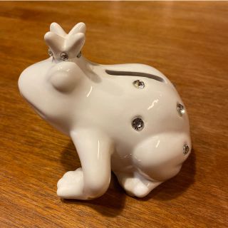 カエルの貯金箱　美品　かわいい(置物)