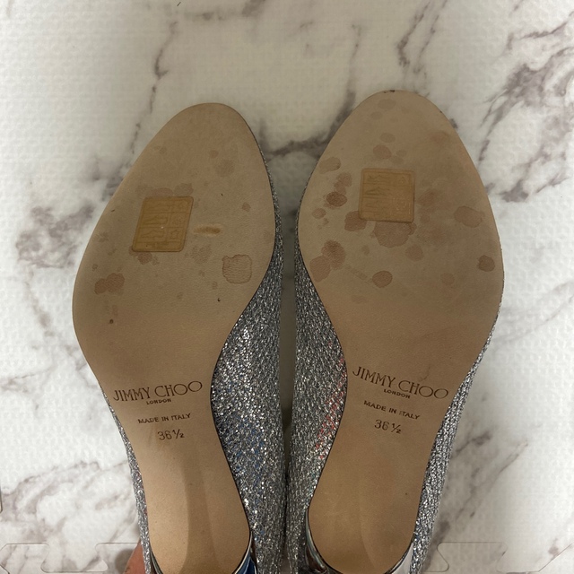 JIMMY CHOO(ジミーチュウ)の美品♡JIMMY CHOO グリッターパンプス レディースの靴/シューズ(ハイヒール/パンプス)の商品写真