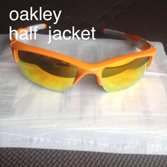 Oakley half jacket  2.0 XL orange.