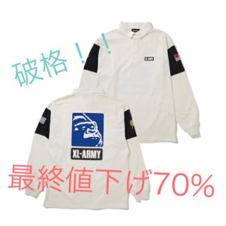 エクストララージ(XLARGE)のラガーシャツ(ポロシャツ)