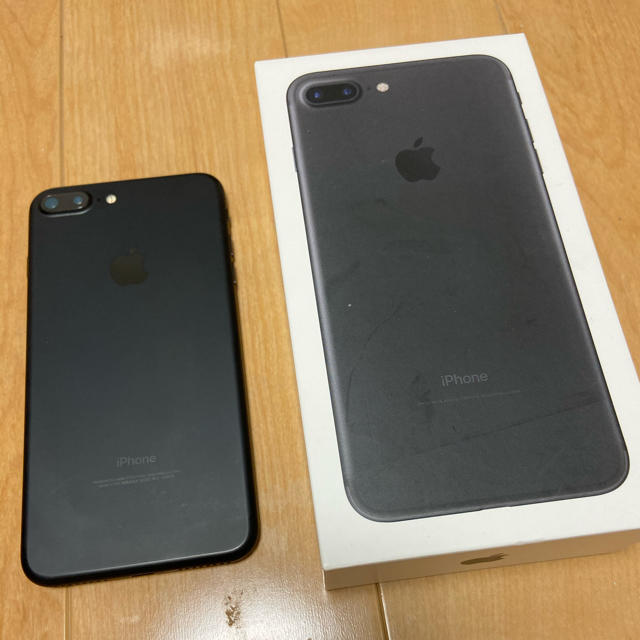 iPhone7plus マットブラック　128GB SIMフリー