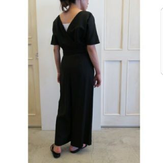 ENFOLD, リネンバックオープンオールインワン ENFOLD, リネンバックオープンオールインワン