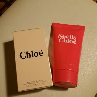 クロエ(Chloe)の《お値下げ》新品クロエ　ボディローション&使用済みシーバイクロエボディローション(ボディローション/ミルク)