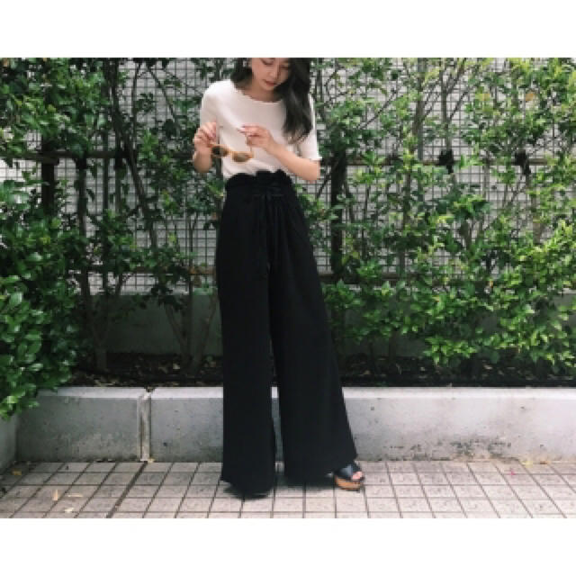 moussy(マウジー)のワイドパンツ レディースのパンツ(その他)の商品写真