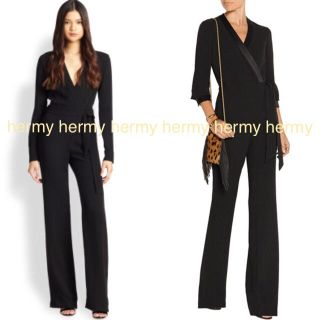 ダイアンフォンファステンバーグ(DIANE von FURSTENBERG)のDVF ダイアン MARGOT JUMPSUIT TRIM(オールインワン)