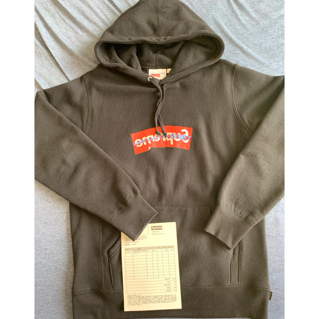 Mカラーsupreme garçon コムデギャルソン box logo hooded