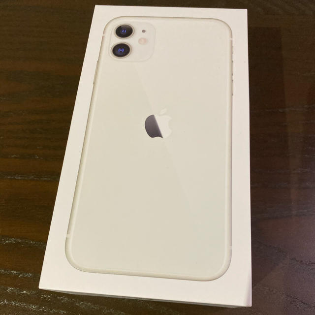 iPhone11 128GB ホワイト箱付き美品