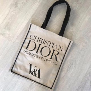 ディオール(Dior)の英国完売★激レア★Dior★トートバック★V&A★グレー★キャンバス地★(トートバッグ)