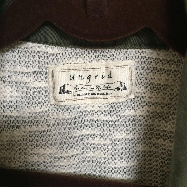 Ungrid(アングリッド)のアングリッド レイヤードミリタリーシャツ レディースのトップス(シャツ/ブラウス(長袖/七分))の商品写真