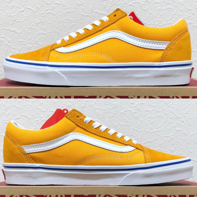 VANS(ヴァンズ)の限定品✨USA オールドスクール 24.5cm オレンジ 新品 レディースの靴/シューズ(スニーカー)の商品写真