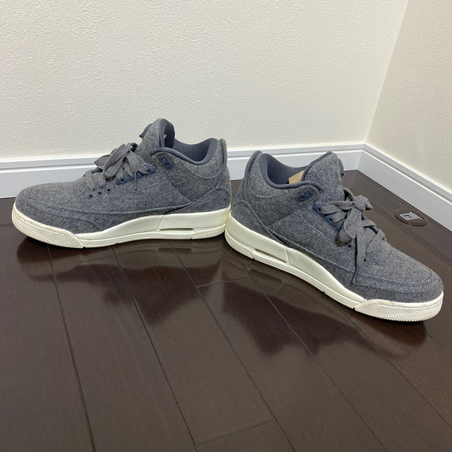 NIKE(ナイキ)の最終値下げ！NIKE AIR JORDAN 3 RETRO WOOL メンズの靴/シューズ(スニーカー)の商品写真