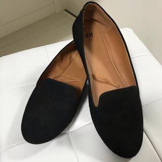 エイチアンドエム(H&M)のH&M！ペタンコ靴２3，5センチ(ハイヒール/パンプス)