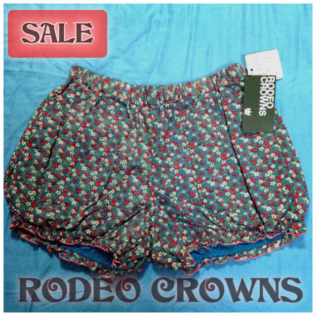 RODEO CROWNS(ロデオクラウンズ)のRODEO CROWNS 新品タグ付き レディースのパンツ(ショートパンツ)の商品写真