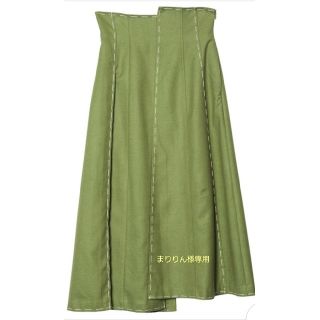 アメリヴィンテージ(Ameri VINTAGE)のまりりん様専用　ameri   STITCH PANEL SKIRT(ロングスカート)