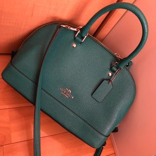 COACH - 新品未使用 コーチ COACH ショルダーバッグ グリーン 緑の通販 ...