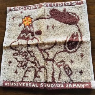 スヌーピー(SNOOPY)の日本生命NISSAY スヌーピー  タオルハンカチ（非売品）(ハンカチ)