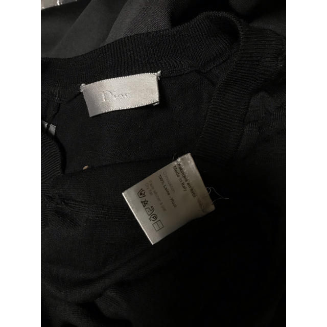 Dior HOMME ハイゲージ Vネックニット