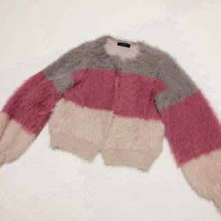 ダブルクローゼット(w closet)のフェザーカーディガン(カーディガン)