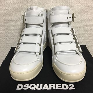 【美品／最終値下】定価10万 DSQUARED2 ジップハイカットスニーカー