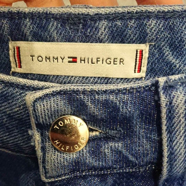 TOMMY HILFIGER(トミーヒルフィガー)のワイドパンツ デニム ジーンズ レディースのパンツ(デニム/ジーンズ)の商品写真