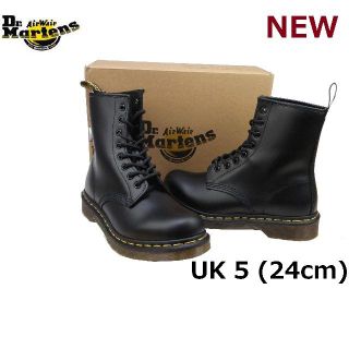 ドクターマーチン(Dr.Martens)のDr.Martens UK5 1460 8ホール ブーツ 黒 くろ(ブーツ)