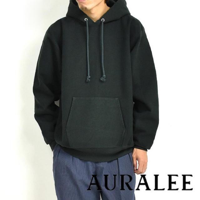 AURALEE SUPER MILLED SWEAT P/O PARKA