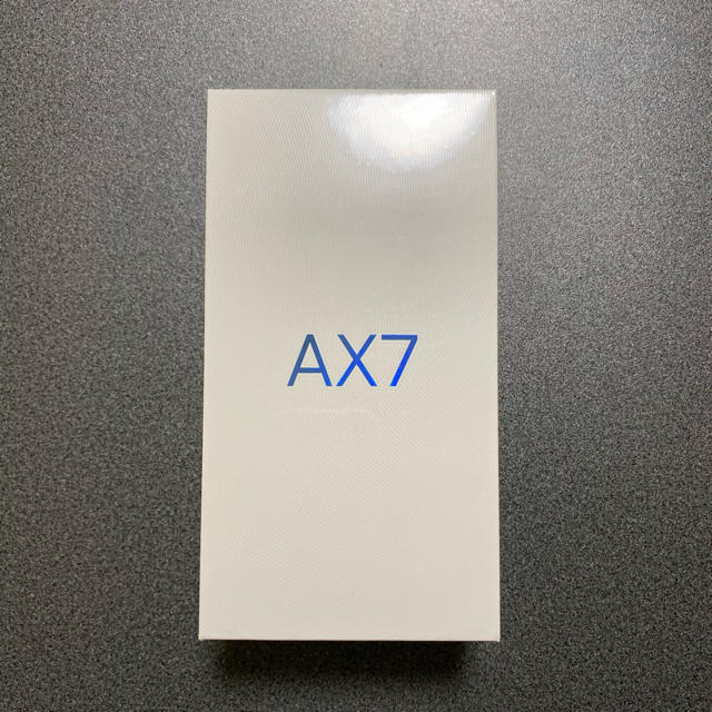 Oppo AX7 ゴールドスマートフォン/携帯電話
