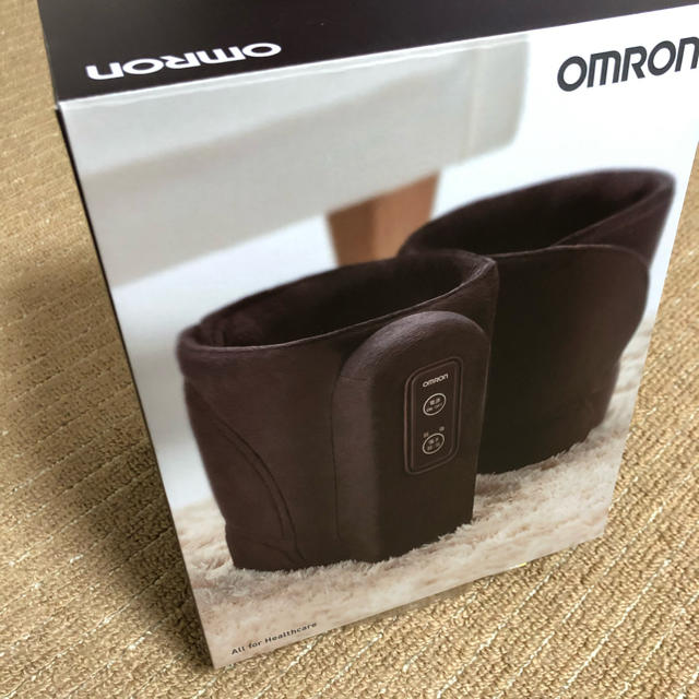 OMRON(オムロン)のomuron air massager スマホ/家電/カメラの美容/健康(マッサージ機)の商品写真