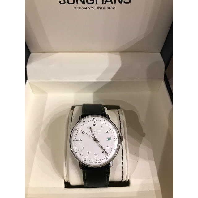 JUNGHANS ユンハンス マックスビル エディション2018 限定 クォーツ38mm付属品