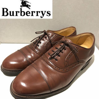 バーバリー(BURBERRY)のBURBERRYS ストレートチップ メダリオン シューズ 25 1/2(ドレス/ビジネス)