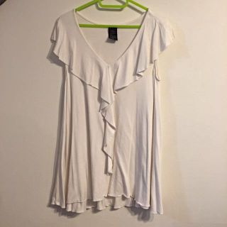 ダブルスタンダードクロージング(DOUBLE STANDARD CLOTHING)のダブスタsov★フリルトップス(カットソー(半袖/袖なし))